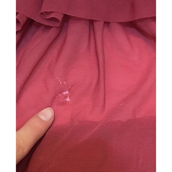 Hanna Andersson‎ Pink Tiered Ruffle Twirl Sleeveless Tutu Dress Size 6-7 Flawed - Picture 10 of 11